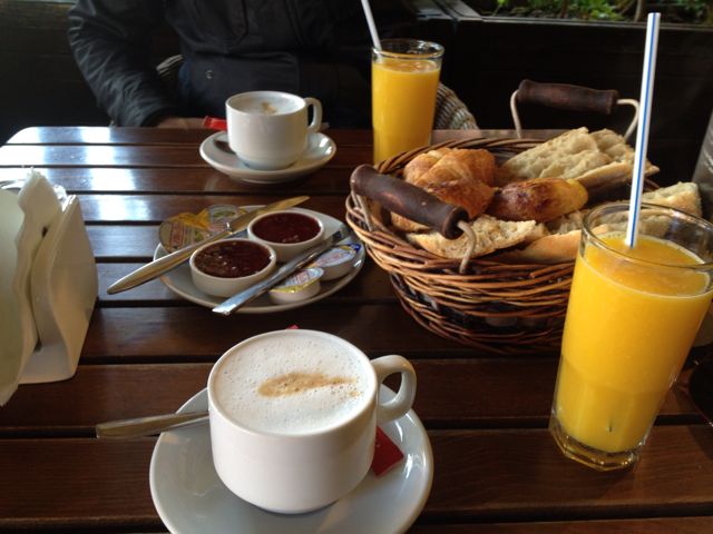 petit déjeuner à Marrakech