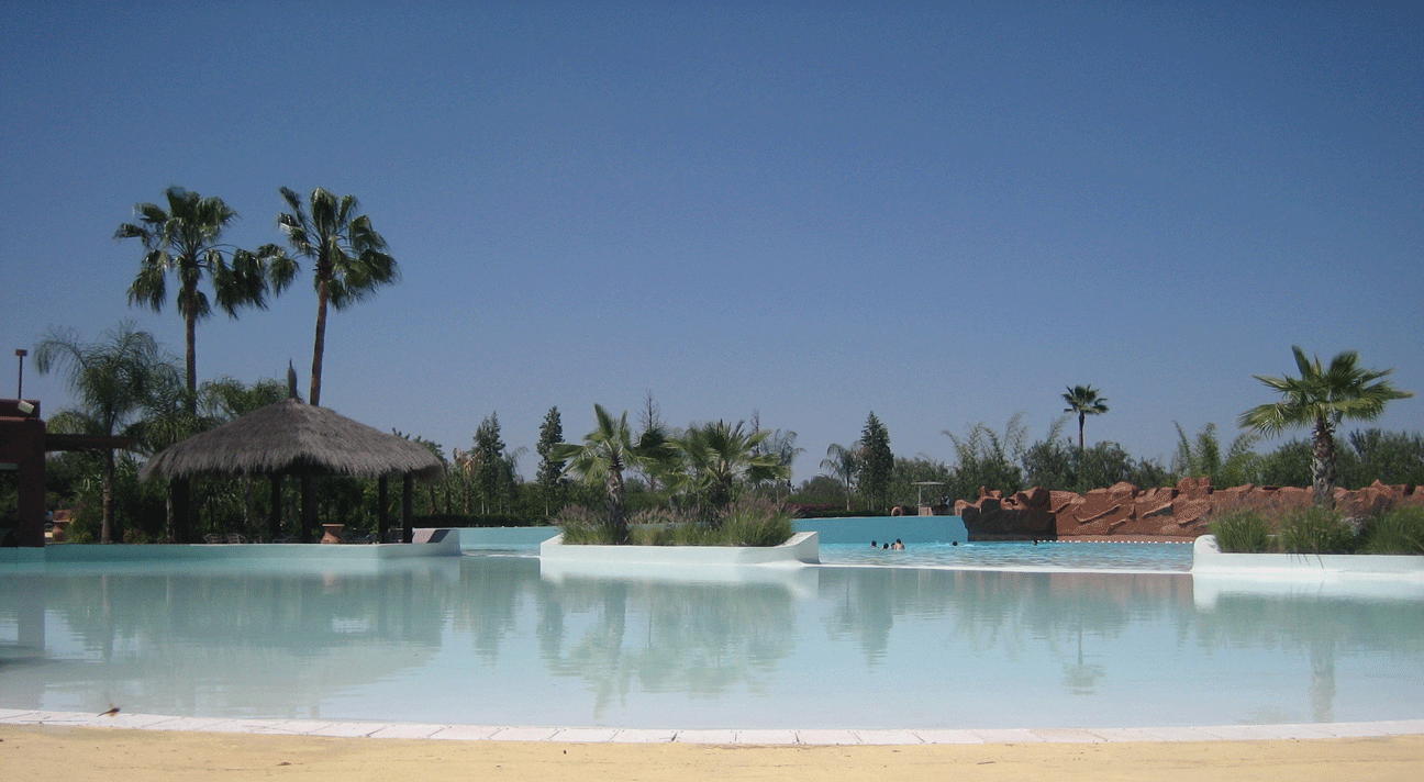 Plage oasiria Marrakech