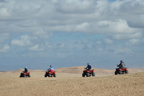 Quad au Maroc